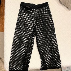 Fishnet Swim Coverup Pants